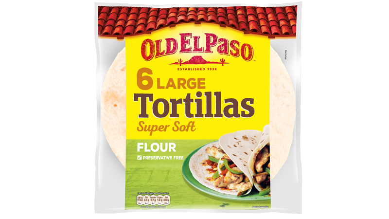 6 Soft Wrap Tortillas